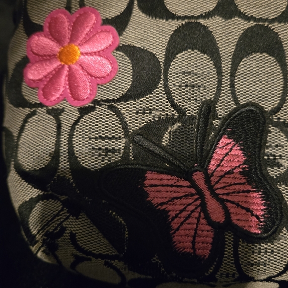 Coach Black And Gray Signature Soho Buckle - Picture 8 of 16